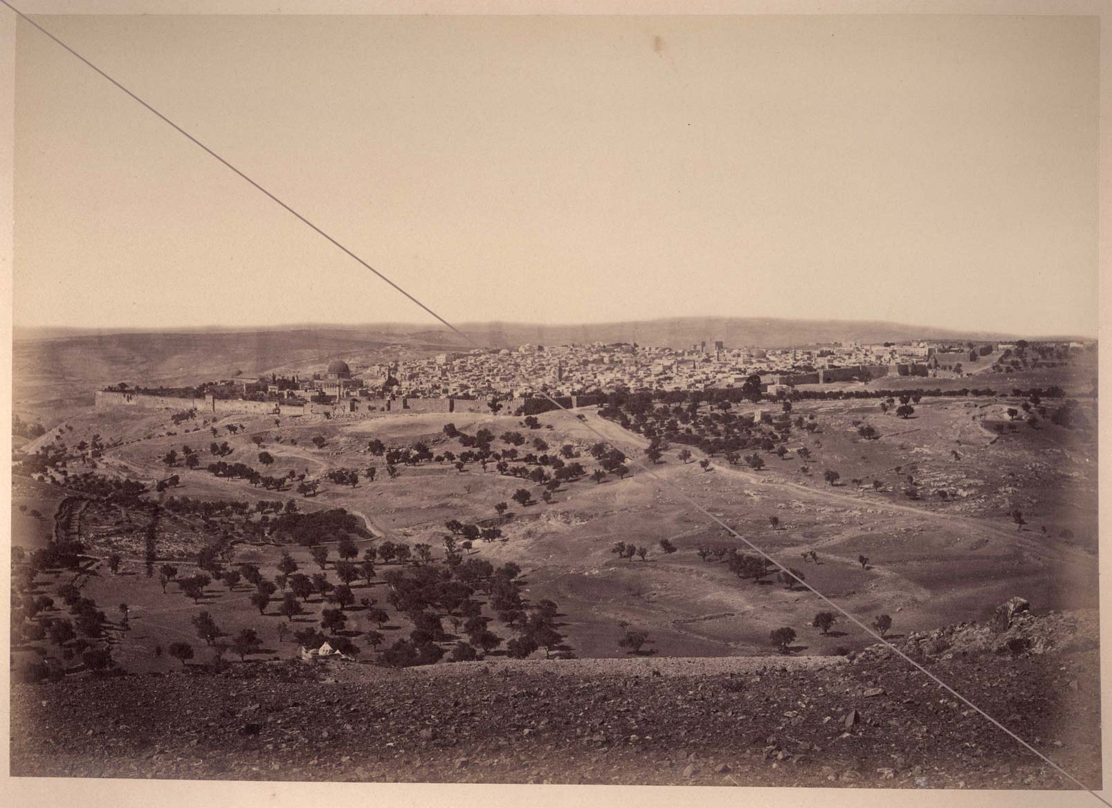bergheim040.jpg -  Jerusalem from Mt Scopus